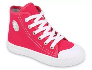 Buty dla dziewczynek - Befado - Obuwie buty dziecięce trampki tenisówki dla dziewczynki - 27 - grafika 1