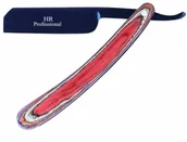 Brzytwy fryzjerskie - HR Professional Blue Line, klasyczna brzytwa do golenia, 6/8 - miniaturka - grafika 1