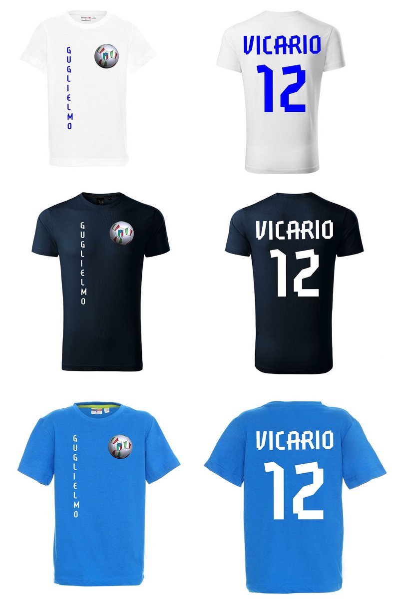 Koszulka Włochy GUGLIELMO VICARIO 12 Jr