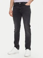 Spodnie męskie - HUGO Jeansy 50530591 Szary Extra Slim Fit - miniaturka - grafika 1
