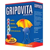 Leki przeciwbólowe - Gripovita, suplement diety dla dorosłych, 10 saszetek - miniaturka - grafika 1