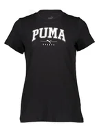 Koszulki i topy damskie - Puma Koszulka "Squad" w kolorze czarnym - miniaturka - grafika 1
