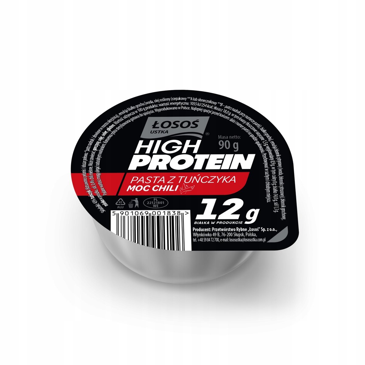 Pasta z Tuńczyka Moc Chili HIGH PROTEIN 90g