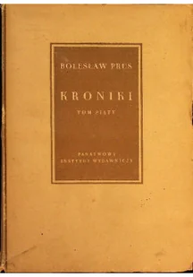 Kroniki Tom 5 - Biografie i autobiografie - miniaturka - grafika 1