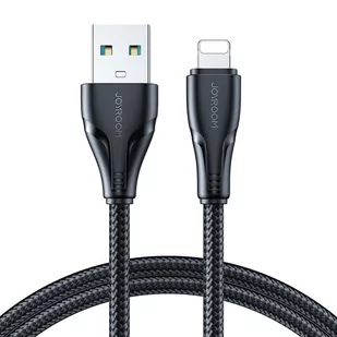Joyroom kabel USB - Lightning 2.4A Surpass Series 2 m czarny (S-UL012A11) - Kable komputerowe i do monitorów - miniaturka - grafika 1