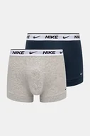 Majtki męskie - Nike bokserki 2-pack męskie kolor biały 0000KE1085 - miniaturka - grafika 1