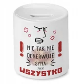 Skarbonki - Dla Nauczyciela Skarbonka na Urodziny na Prezent z Nadrukiem ze Zdjęciem + Opakowanie na prezent (wzór 03) - miniaturka - grafika 1