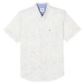 Koszule męskie - Oxbow Męska koszula N1carmyn Biały (Sel) S OXV917081_XSEL - miniaturka - grafika 1