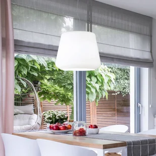 Casablanca Levio lampa wisząca 1-punktowa 38 cm - Lampy sufitowe - miniaturka - grafika 1