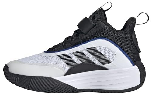 adidas Ownthegame 3.0 Shoes, Trampki Pończochy inne niż piłkarskie, FTWR White/Core Black/Core Black, 21 EU, Ftwr Biały Rdzeń Czarny Czarny, 21 EU