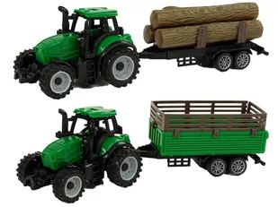 Farma Stodoła Zagroda Dla Zwierząt Gospodarstwo Dwa Traktory - Figurki dla dzieci - miniaturka - grafika 4