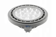 Żarówki LED - Żarówka Led ES-111 12,5W 230V barwa ciepła 3000K 40° szara obudowa Gtv - miniaturka - grafika 1