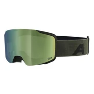 Gogle i okulary motocyklowe - Gogle ALPINA TAOS Q-LITE A7308833 – Oliwkowy - miniaturka - grafika 1