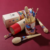 Pędzle do makijażu - Eigshow Beauty Zestaw 7 pędzli do makijażu model Fresher - miniaturka - grafika 1