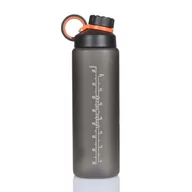 Shakery i bidony sportowe - Casno Butelka Casno Tritan James 1 l matowa - czarna (KXN-1243K) KXN-1243K - miniaturka - grafika 1