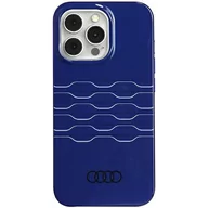 Etui i futerały do telefonów - Audi IML MagSafe Case iPhone 13 Pro Max 6.7" niebieski/navy blue hardcase AU-IMLMIP13PM-A6/D3-BE - miniaturka - grafika 1