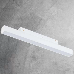 Lampa listwa Komatsu 6541 Shilo LED 12W 3000K na szynę magnetyczną biała - Akcesoria do oświetlenia - miniaturka - grafika 1