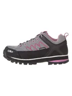 Buty trekkingowe damskie - CMP Skórzane buty trekkingowe "Moon Low" w kolorze szaro-jasnoróżowym - miniaturka - grafika 1