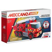 Samochody i pojazdy dla dzieci - Zestaw konstrukcyjny Meccano Wóz Strażacki - miniaturka - grafika 1