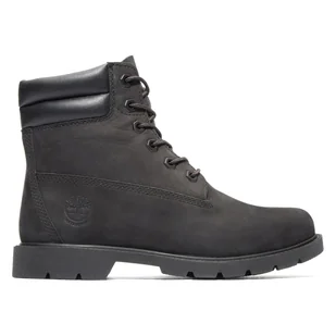 Damskie Buty zimowe TIMBERLAND LINDEN WOODS WP 6 INCH TB0A156S0011 – Czarny - Półbuty damskie - miniaturka - grafika 1