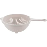 Inne naczynia kuchenne - Praktyczna Cedzak z uchwytem durszlak plastikowy Praktyczna 21 cm jasnoszary  Oficjalny sklep producenta + wysyłka 24 h 4C4067 - miniaturka - grafika 1