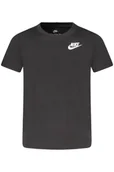 Koszulki dla chłopców - KOSZULKA NIKE Z KRÓTKIM RĘKAWEM DLA DZIECI, CZARNA - miniaturka - grafika 1