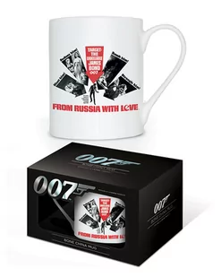 Kubek ceramiczny PYRAMID INTERNATIONAL, Kubek z porcelany kostnej James Bond From Russia With Love - Kubki - miniaturka - grafika 1