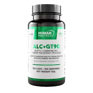 Human Protect ALC + GT90 100vkaps. - Spalacze tłuszczu - miniaturka - grafika 1