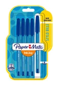 Długopisy - Paper Mate - Ink Joy długopisy kulkowe niebieskie 5 szt. - miniaturka - grafika 1