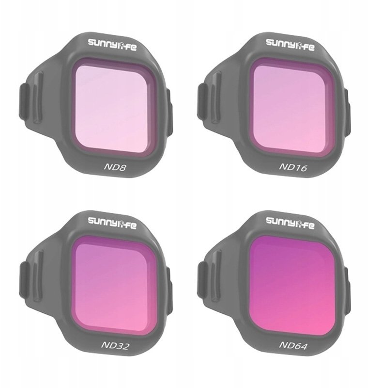 Sunnylife Zestaw filtrów ND 8/16/32/64 do DJI Mini 5 Pro