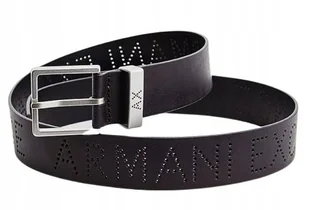 Armani Exchange Oryginalny Pasek Męski Rozmiar 32 - Paski - miniaturka - grafika 1