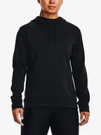 Bluzy damskie - Bluza damska Under Armour Fleece LC Hoodie-BLK S - miniaturka - grafika 1