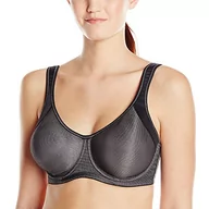 Biustonosze - Anita 5519 Kobiecy Biustonosz Sportowy z Fiszbinami, Czarny, 75G - miniaturka - grafika 1