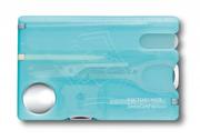 Akcesoria do paznokci - Victorinox Niezbędnik SwissCard Nailcare 0.7240.T21 Niebieski - miniaturka - grafika 1