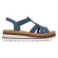 Sandały damskie - Sandały Rieker V7909-12 - miniaturka - grafika 1