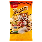 Przekąski dla dzieci - Tygryski Chrupki kukurydziane z solą 85 g - miniaturka - grafika 1