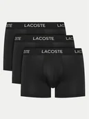 Majtki męskie - Lacoste Komplet 3 par bokserek 5H2394 Czarny - miniaturka - grafika 1