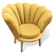 Fotele - Fotel muszelka ADELE / kolory do wyboru - miniaturka - grafika 1