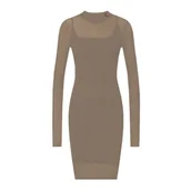 Sukienki - Sukienka Calvin Klein Jeans Sheer W J20J219873 - miniaturka - grafika 1