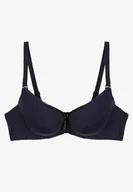 Biustonosze - Granatowy Biustonosz z Odpinanymi Ramiączkami Full Cup Aristea - Renee - miniaturka - grafika 1