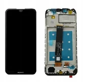 Części serwisowe do telefonów - Nowy Wyświetlacz Huawei Y5 2019 Amn-Lx1, Amn-Lx2, Amn-Lx3, Amn-Lx9 Z Ramką - miniaturka - grafika 1