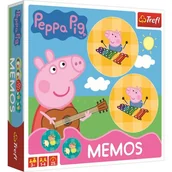 Gry karciane - Trefl Memos Peppa - miniaturka - grafika 1