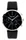 Gigandet Męski analogowy japoński mechanizm kwarcowy zegarek ze skórzanym paskiem VNAG32/002, czarny, Pasek