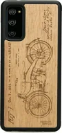 Etui i futerały do telefonów - BeWood Drewniane Etui Samsung Galaxy S20 FE HARLEY PATENT ANIEGRE - miniaturka - grafika 1