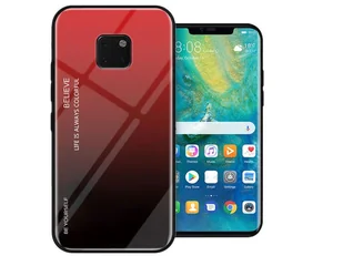 Etui Alogy Aurora Armor do Huawei Mate 20 Pro czerwono-czarne 05 - Etui i futerały do telefonów - miniaturka - grafika 1