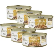 Mokra karma dla kotów - Applaws Taste Toppers Naturalna Mokra Karma dla Psów Kurczak Z Dynią Marchewką I Groszkiem W Bulionie 6x156g Puszka - miniaturka - grafika 1