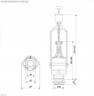 Akcesoria do armatury i ceramiki - KK-Pol Zawór Spustowy KF - miniaturka - grafika 1