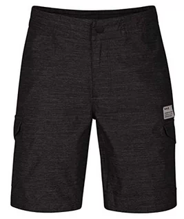 Spodnie i spodenki dla chłopców - Hurley Chłopięce B Df Marsh 15' Wk szorty Czarny 25 AO2203 - grafika 1