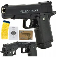 Zabawki militarne - Pistolet Metalowy Na Kulki 800 Kulek Gratis - miniaturka - grafika 1