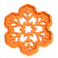 Formy do ciast - Foremka ciastek Płatek Śniegu Boże Narodzenie - miniaturka - grafika 1